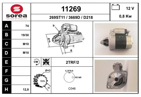 starter 11269 EAI