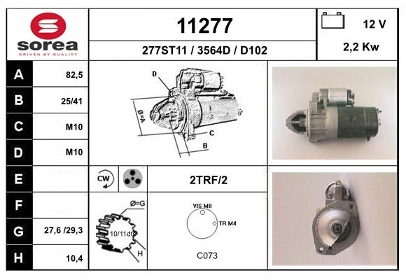starter 11277 EAI
