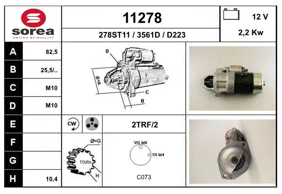 starter 11278 EAI
