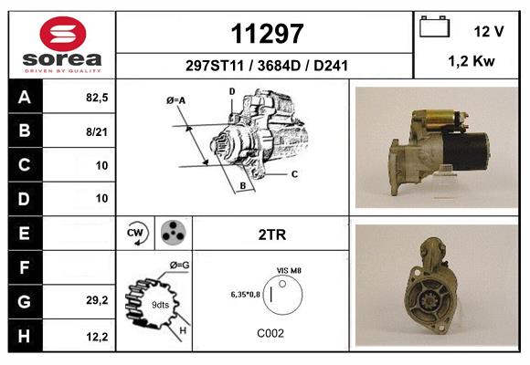 starter 11297 EAI