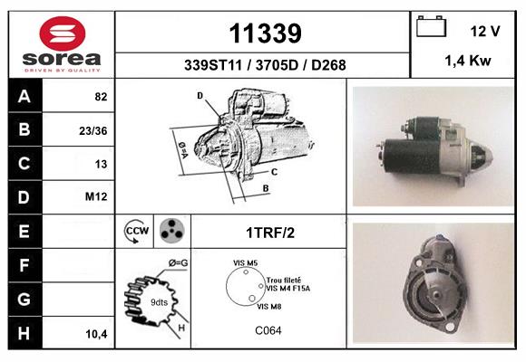 starter 11339 EAI