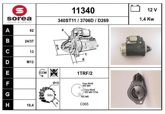 starter 11340 EAI
