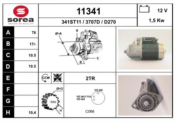 starter 11341 EAI