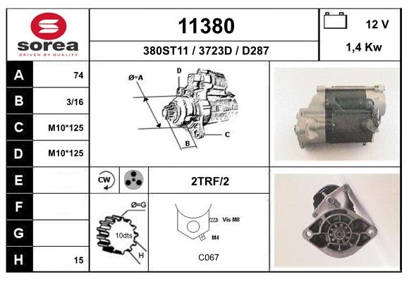 starter 11380 EAI
