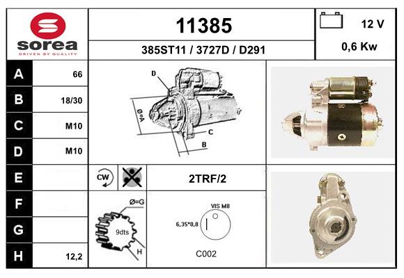 starter 11385 EAI