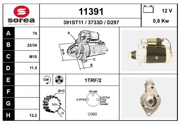 starter 11391 EAI