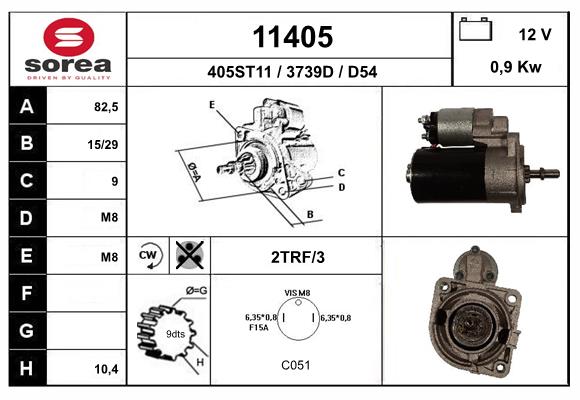 starter 11405 EAI