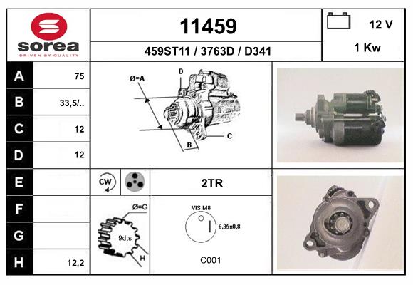 starter 11459 EAI