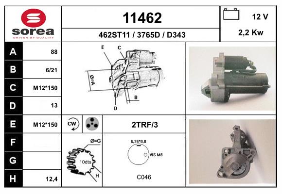starter 11462 EAI