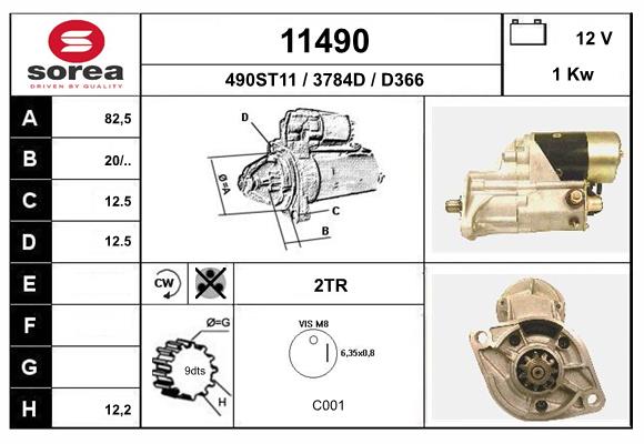 starter 11490 EAI