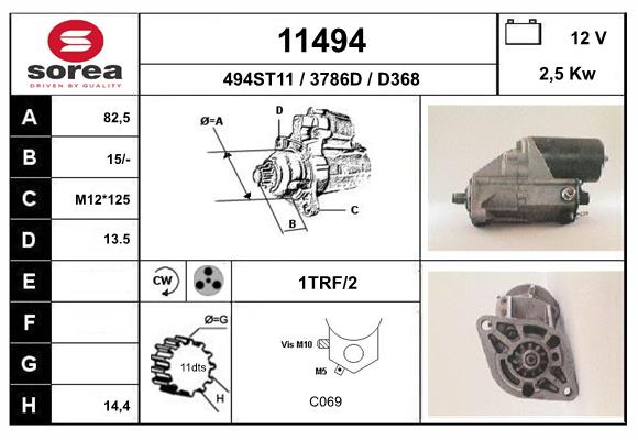 starter 11494 EAI