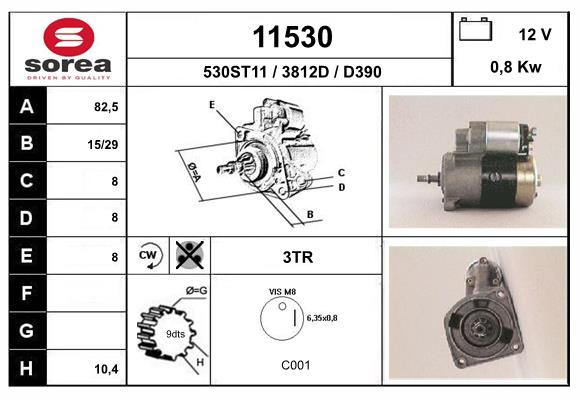 starter 11530 EAI