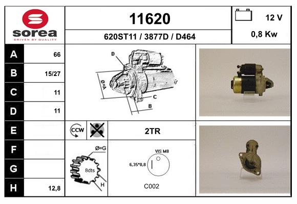 starter 11620 EAI