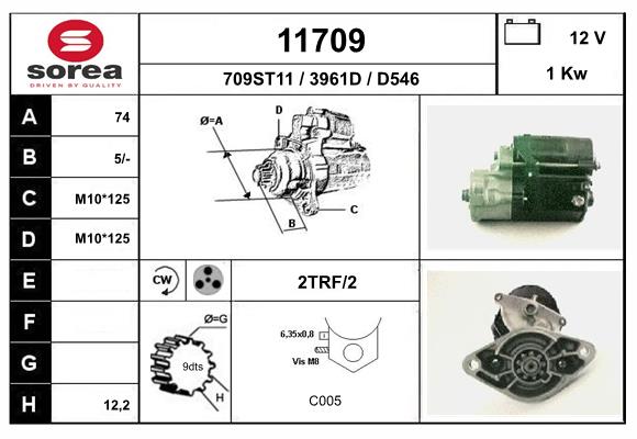starter 11709 EAI