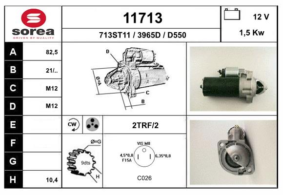 starter 11713 EAI
