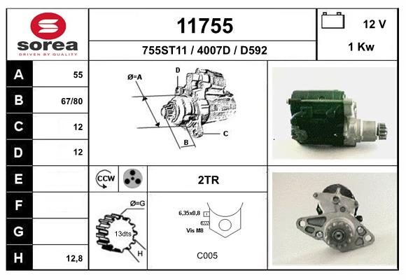 starter 11755 EAI
