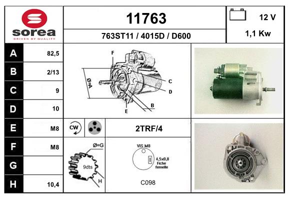 starter 11763 EAI