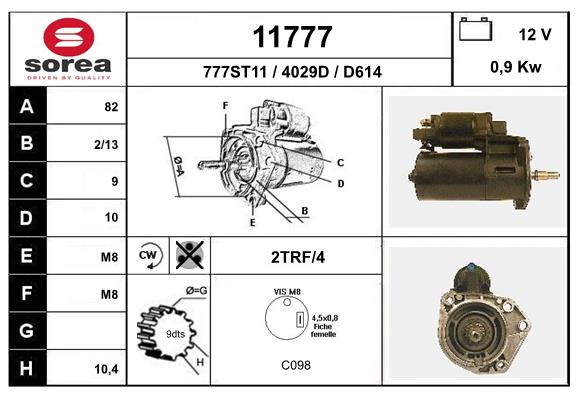 starter 11777 EAI