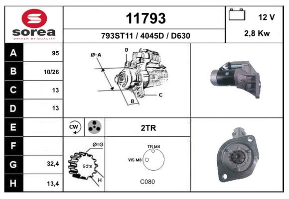 starter 11793 EAI