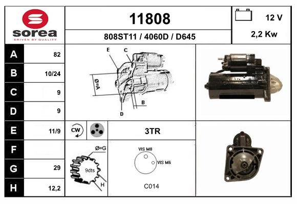 starter 11808 EAI