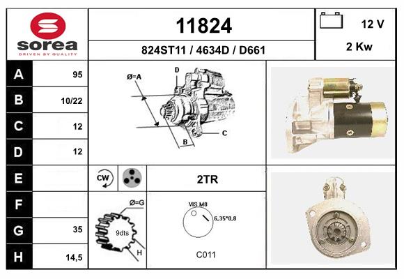 starter 11824 EAI