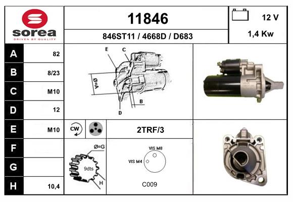 starter 11846 EAI