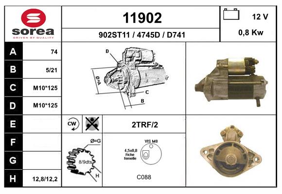 starter 11902 EAI