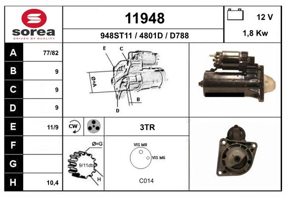 starter 11948 EAI