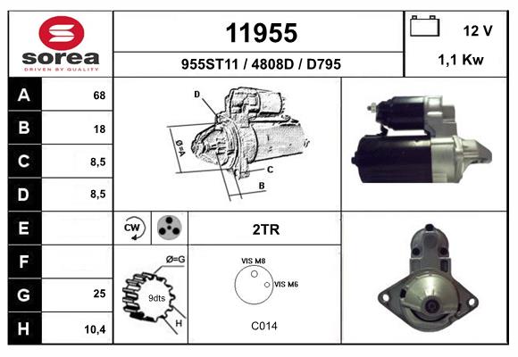 starter 11955 EAI