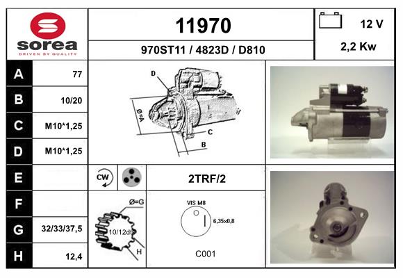 starter 11970 EAI