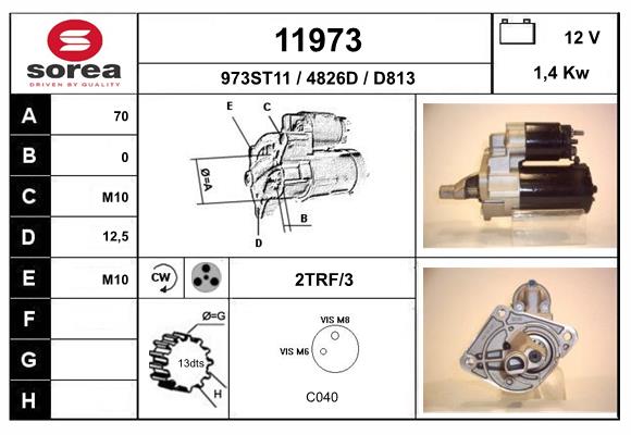 starter 11973 EAI