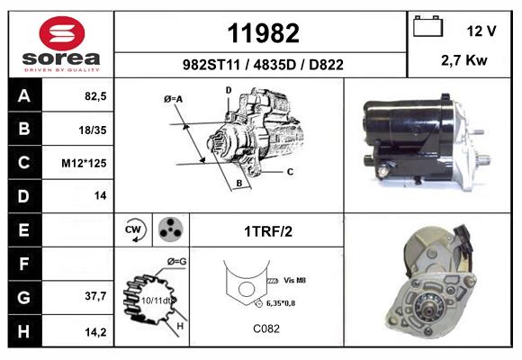 starter 11982 EAI