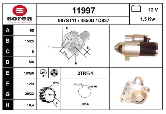 Starter 11997 EAI