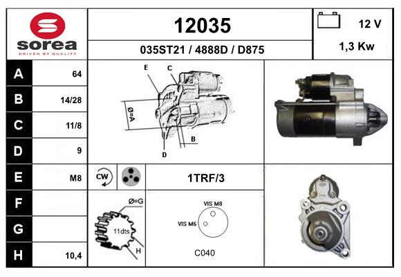 starter 12035 EAI