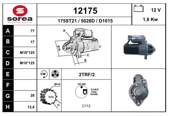 starter 12175 EAI