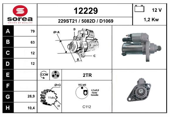 Starter 12229 EAI