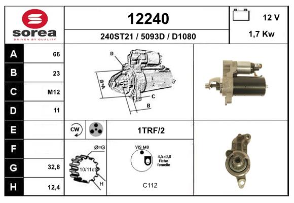 Starter 12240 EAI