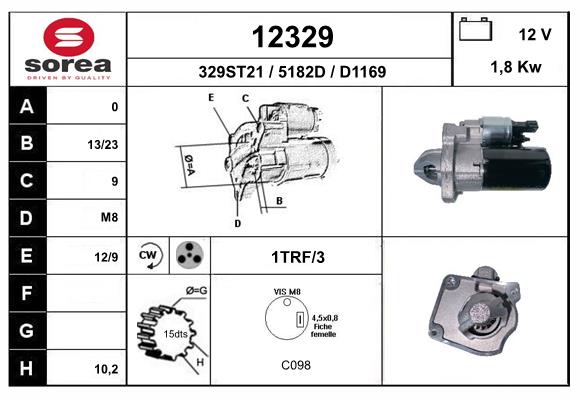 Starter 12329 EAI