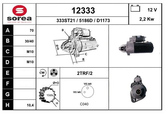 starter 12333 EAI