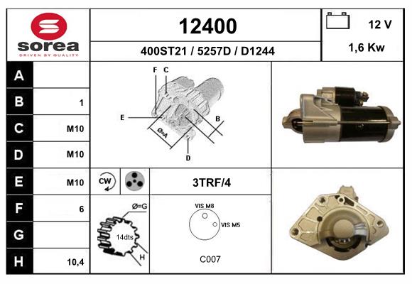 Starter 12400 EAI