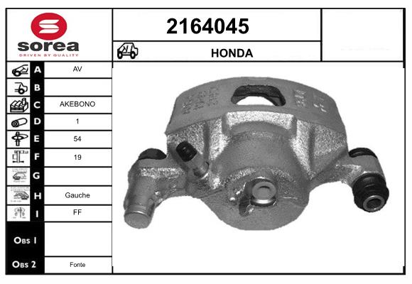Etrier frana 2164045 EAI