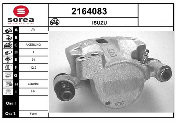 Etrier frana 2164083 EAI