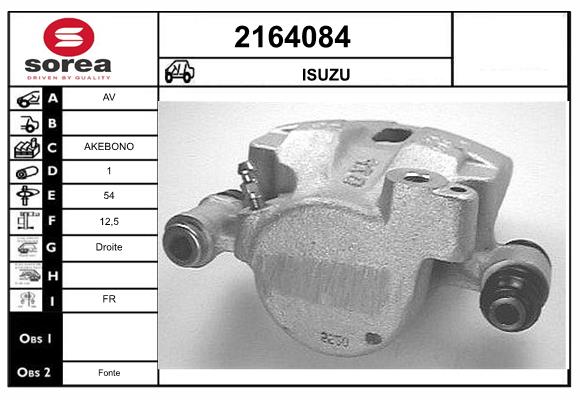 Etrier frana 2164084 EAI