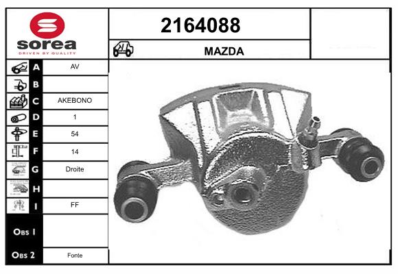 Etrier frana 2164088 EAI