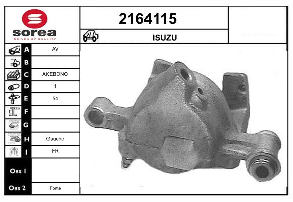 Etrier frana 2164115 EAI