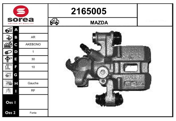 Etrier frana 2165005 EAI