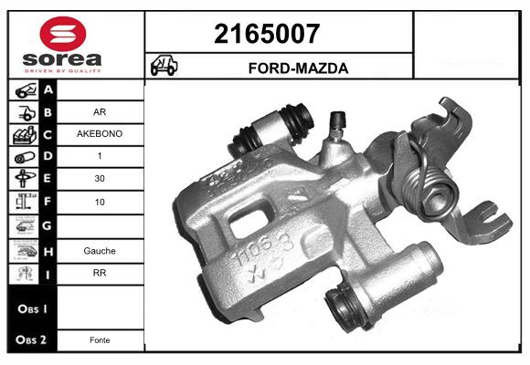 Etrier frana 2165007 EAI