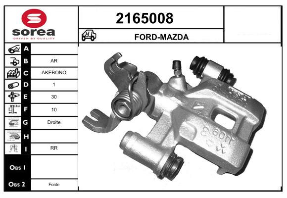 Etrier frana 2165008 EAI