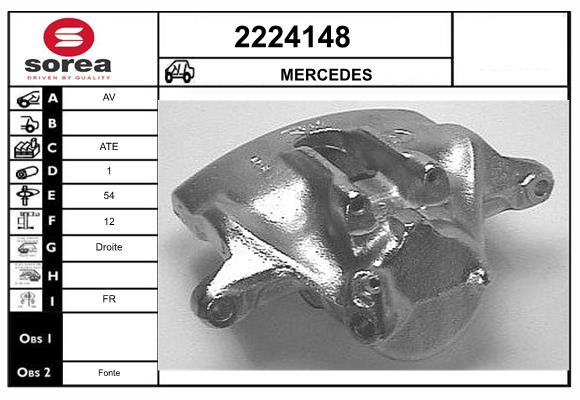Etrier frana 2224148 EAI