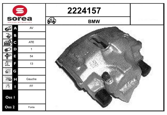 Etrier frana 2224157 EAI